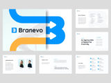 Brand Identity Guidelines Presentation Company Background Slide