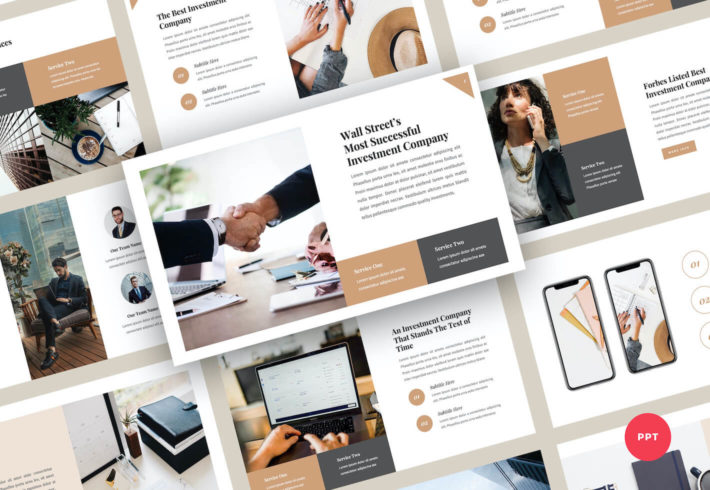 Investments PowerPoint Presentation Template