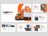 Logistics & Transport Presentation About Us Slide