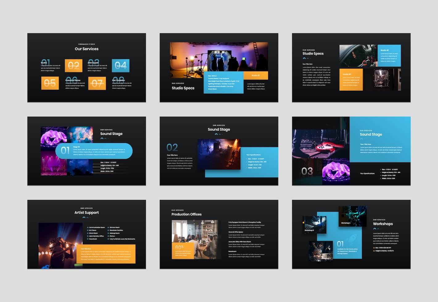 film powerpoint template
