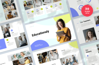Educationaly – Online Education PowerPoint Presentation Template