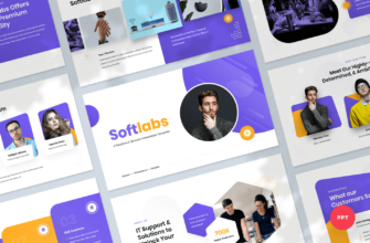 Softlabs – IT Solutions & Services PowerPoint Presentation Template