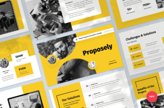 Proposely – Project Proposal PowerPoint Presentation Template