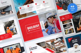 Buildery – Construction & Building Keynote Presentation Template