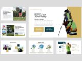 Golf Club Presentation Team Slide