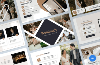 Weddingly – Wedding Planner Keynote Presentation Template