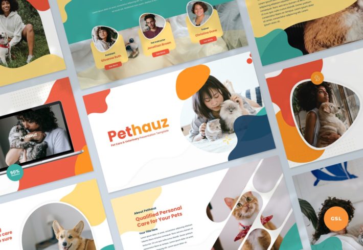 Pethauz – Pet Care Google Slides Presentation Template