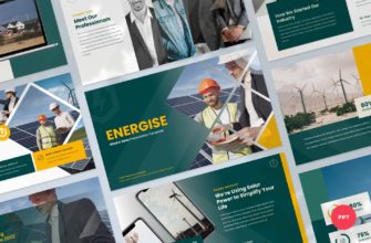 Energise – Wind and Solar Energy PowerPoint Presentation Template