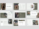 Influencer Media Kit Presentation About Slide