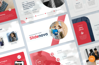 Slidenova – Pitch Deck Google Slides Presentation Template