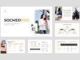 Social Media Marketing Strategy Presentation Summary Slide
