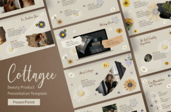 Cottagee – Beauty Product PowerPoint Presentation Template