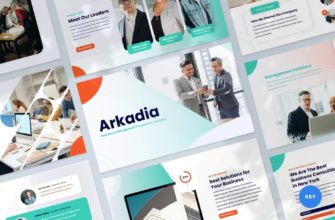 Arkadia – Business and Management Keynote Presentation Template