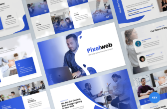 Pixelweb – Web Design Agency Keynote Presentation Template