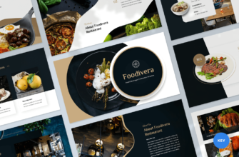 Foodivera – Food and Beverages Keynote Presentation Template