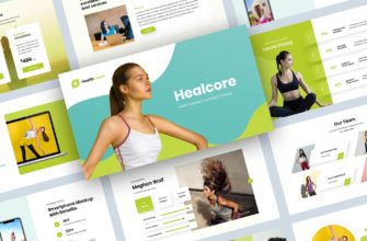 Healcore – Health Coaching Google Slides Presentation Templates