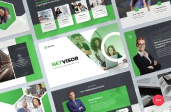 Netvisor – Virtual Assistant and Secretary PowerPoint Presentation Template