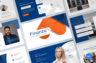 Financial Consulting Keynote Presentation Template
