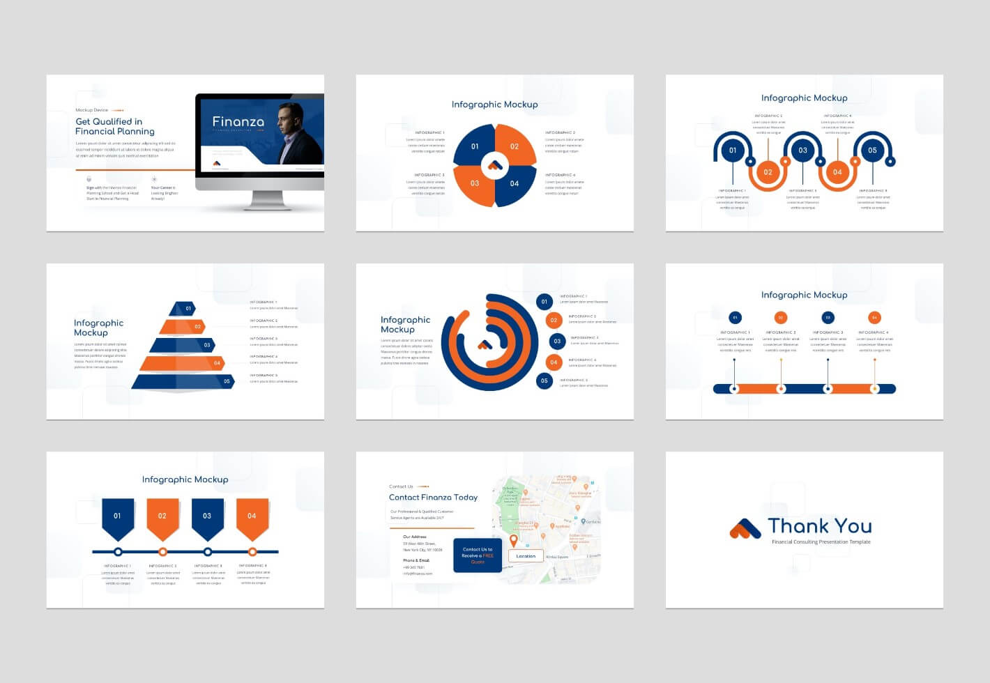 consulting style presentation template