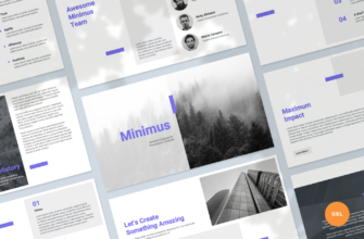 Minimus – Minimal Multipurpose Google Slides Presentation Template