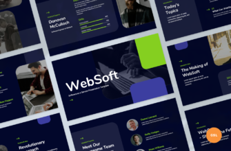 WebSoft – SaaS Google Slides Presentation Template