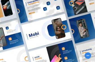 Mobi – Mobile App Keynote Presentation Template