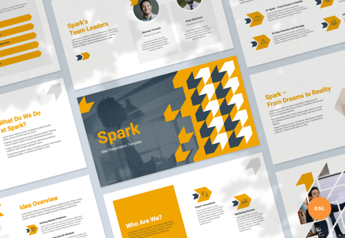 Spark – Idea Google Slides Presentation Template