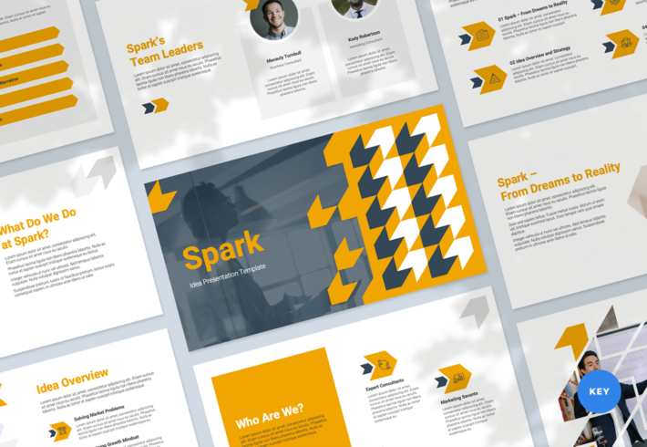 Spark – Idea Keynote Presentation Template
