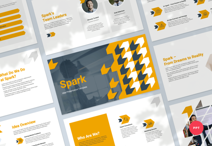 Spark – Idea PowerPoint Presentation Template