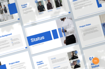 Status – Project Review Google Slides Presentation Template