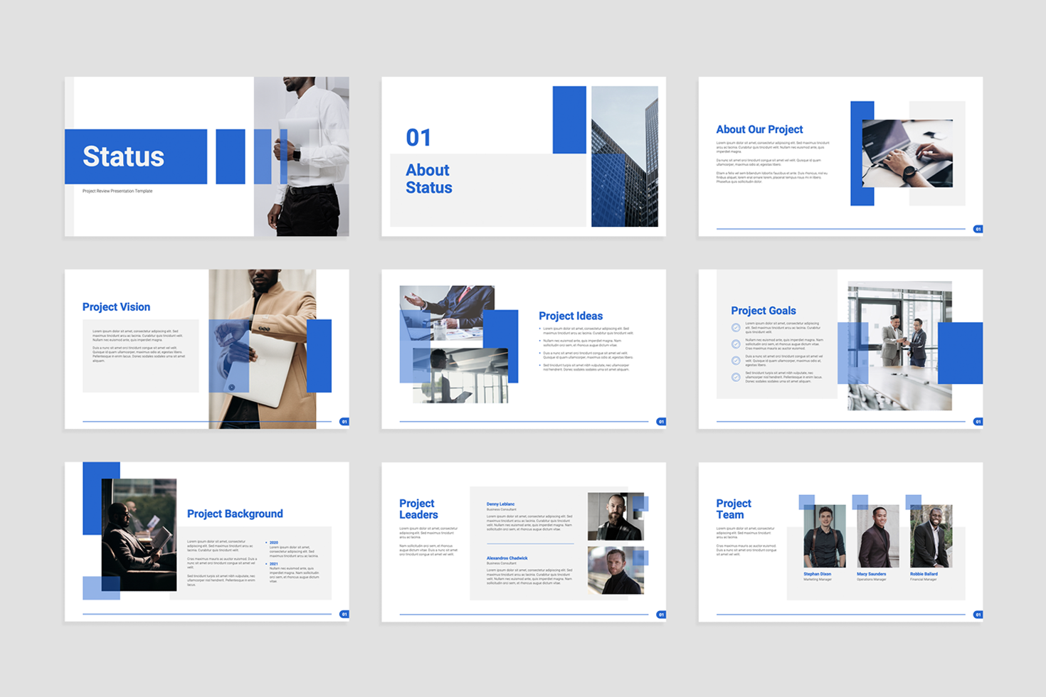 project-review-powerpoint-presentation-template-graphue