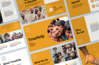 TrueHelp – Charity Presentation Google Slides Template