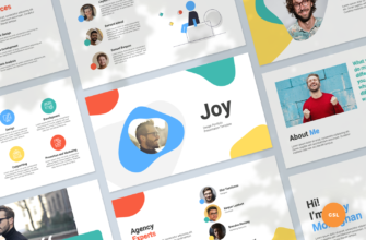 Joy – Design Portfolio Presentation Google Slides Template