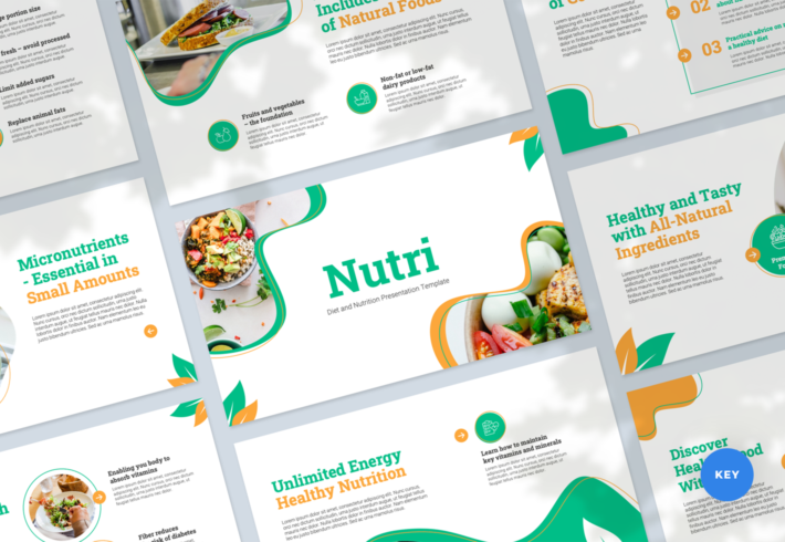 Nutri – Diet and Nutrition Presentation Keynote Template