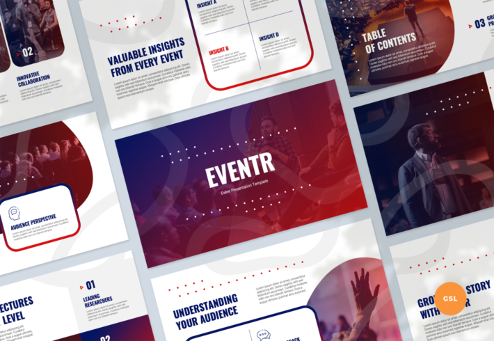 Eventr – Event Presentation Google Slides Template
