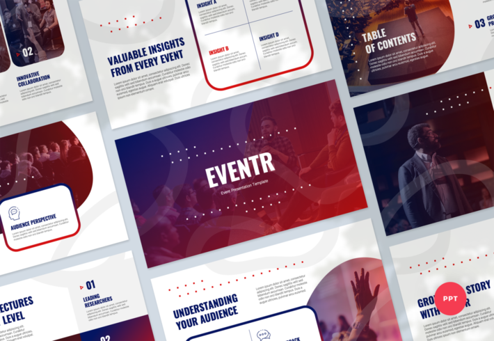 Eventr – Event Presentation PowerPoint Template