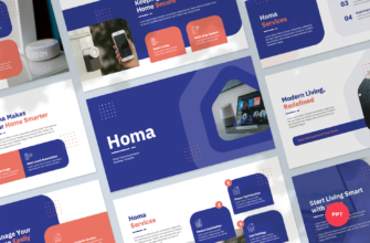Homa – Smart Home Automation Business Presentation PowerPoint Template