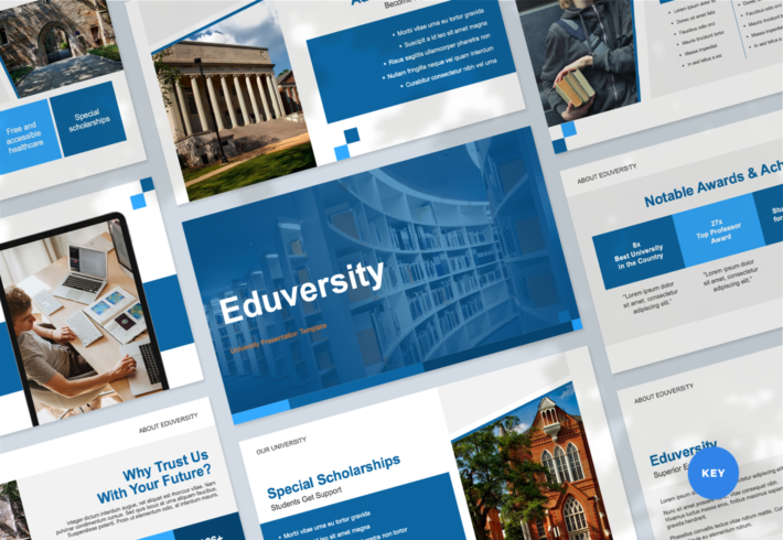 Eduversity – University Presentation Keynote Template