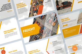 Freight – Cargo Delivery Presentation Google Slides Template