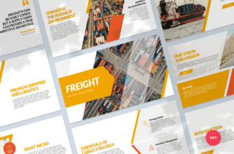 Freight – Cargo Delivery Presentation PowerPoint Template