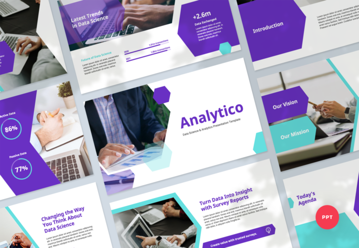 Analytico – Data Science & Analytics Presentation PowerPoint Template