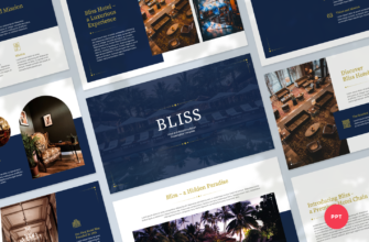 Bliss – Hotel and Accommodation Presentation PowerPoint Template