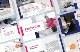 Productivo – Product Presentation Google Slides Template