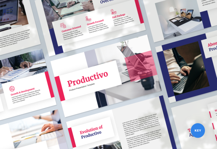 Productivo – Product Presentation Keynote Template