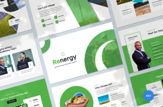Renergy – Renewable Energy Presentation Keynote Template