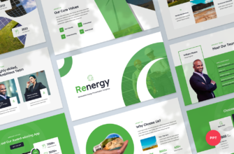 Renergy – Renewable Energy Presentation PowerPoint Template