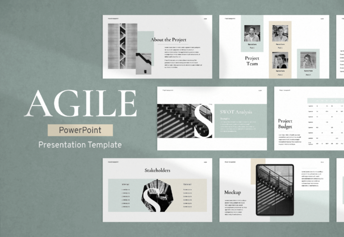Agile – Project Management Presentation PowerPoint Template