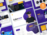 Cyber Security Company Presentation Google Slides Template