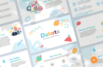 Dakota – Cute Multipurpose Presentation Google Slides Template
