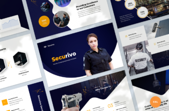 Securivo – Security Company Presentation Google Slides Template